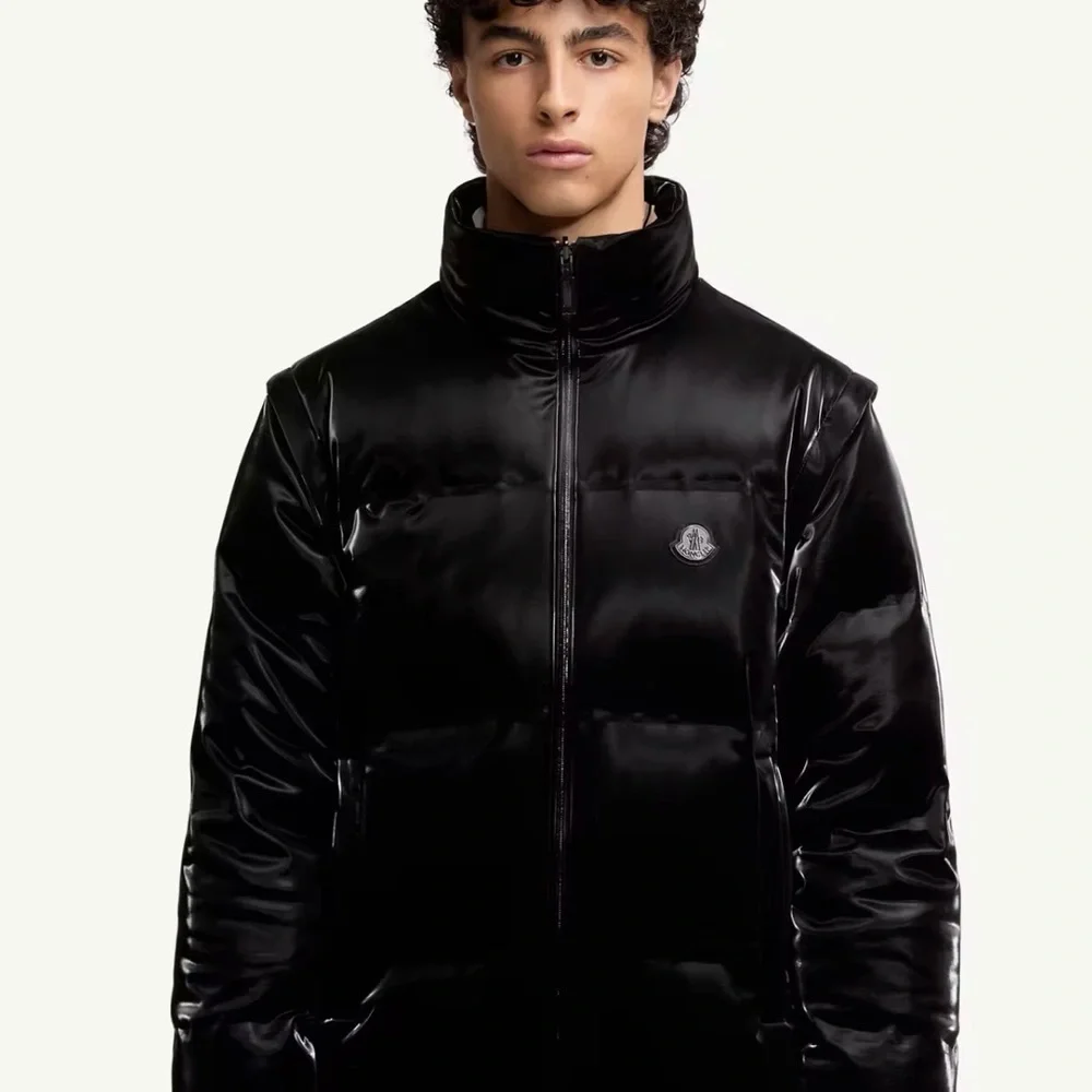 MONCLER x ASAP ROCKY Black Sz 3 Polyamide Men's Coat Don’t be Dumb New w defect